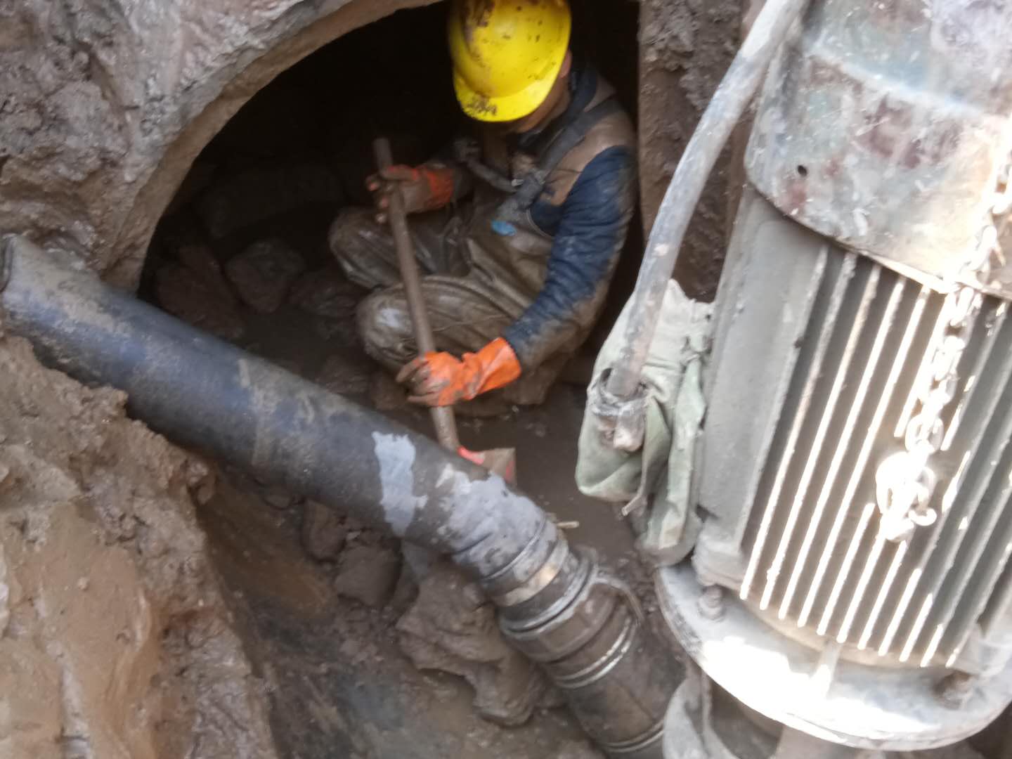 雨湖管道清淤